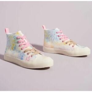 Dolce Vita Clear High-top Sneakers in multi-colored tie-dye